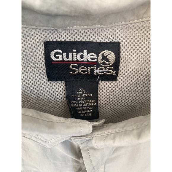 Guide Series Mens Button Down Shirt Size XL Fishing Hunting Outdoor Vented Nylon - Picture 3 of 4